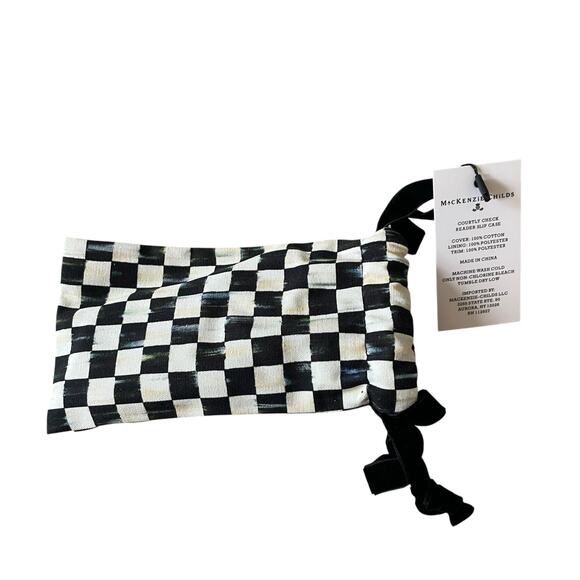 Brand New Mackenzie-Childs Sterling Check x3.0 Cat Eye Readers - Picture 4 of 10